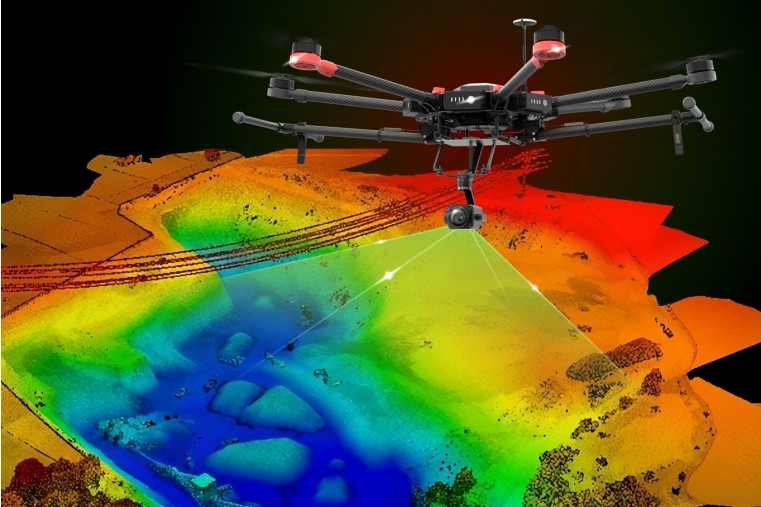 Лазерное сканирование при помощи дронов: уникальная точность и экономия времени - Новости