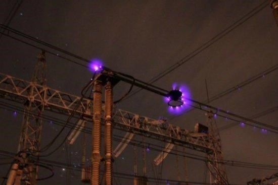 Коронные разряды на оборудовании